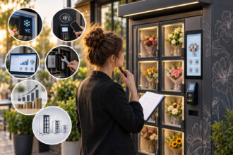 kwiatomat - automat do sprzedaży kwiatów