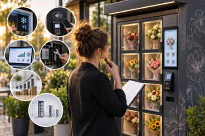 kwiatomat - automat do sprzedaży kwiatów